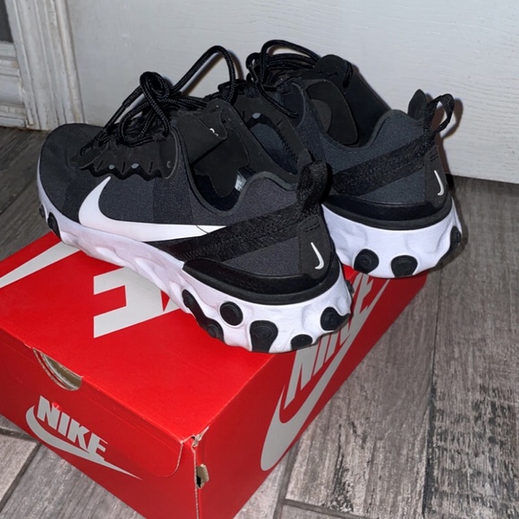 Nike react 55 Black and white - Picture 3 of 5